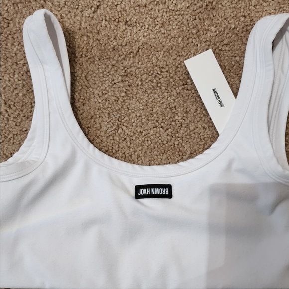 Joah Brown White Smoothing Bra NWT - Picture 5 of 5